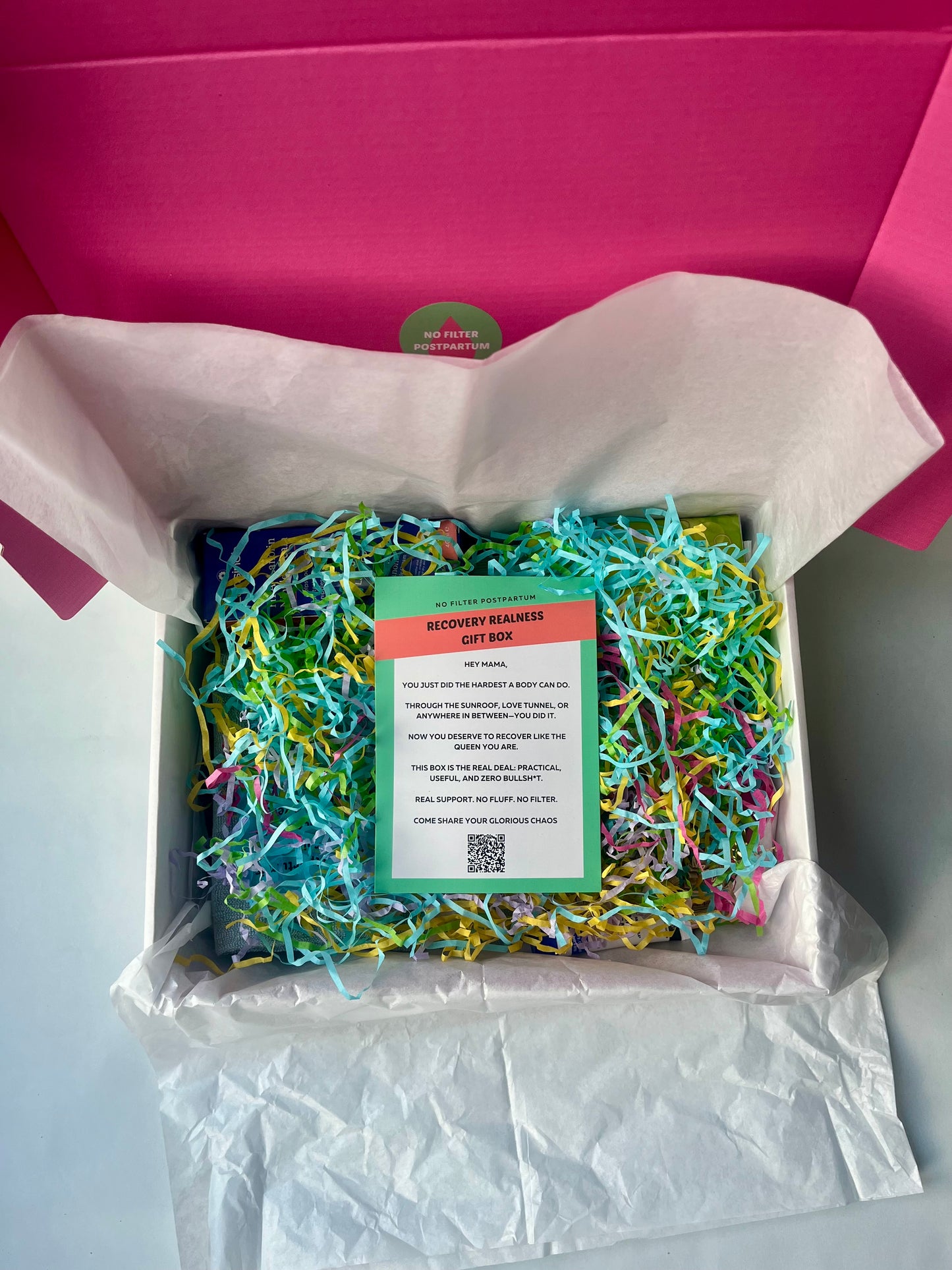 Recovery Realness Postpartum Gift Box