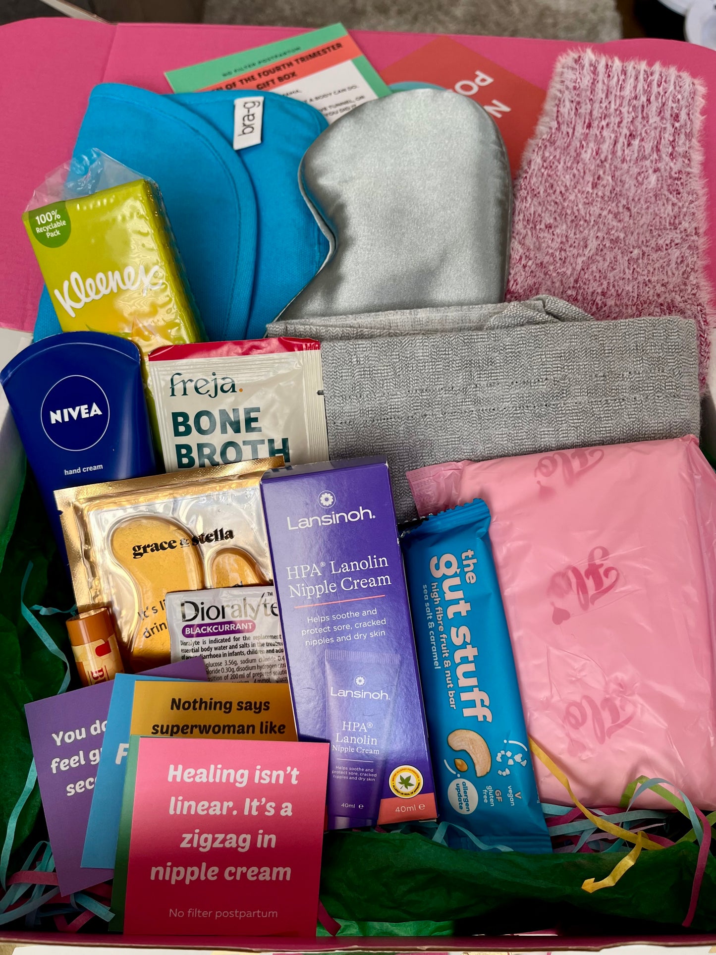 Queen of the Fourth Trimester Postpartum Gift Box