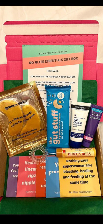 No FIlter Essentials Postpartum Care Package