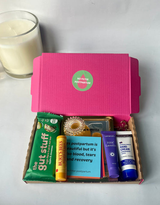 No FIlter Essentials Postpartum Care Package