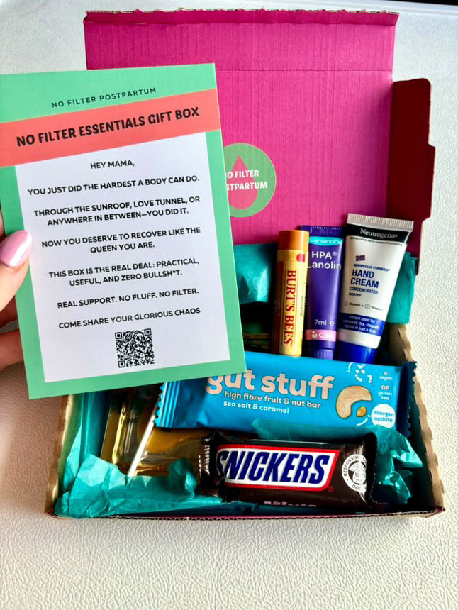 No FIlter Essentials Postpartum Care Package