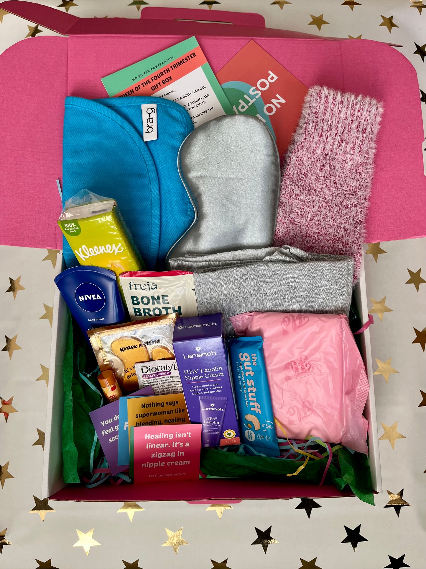 Queen of the Fourth Trimester Postpartum Gift Box