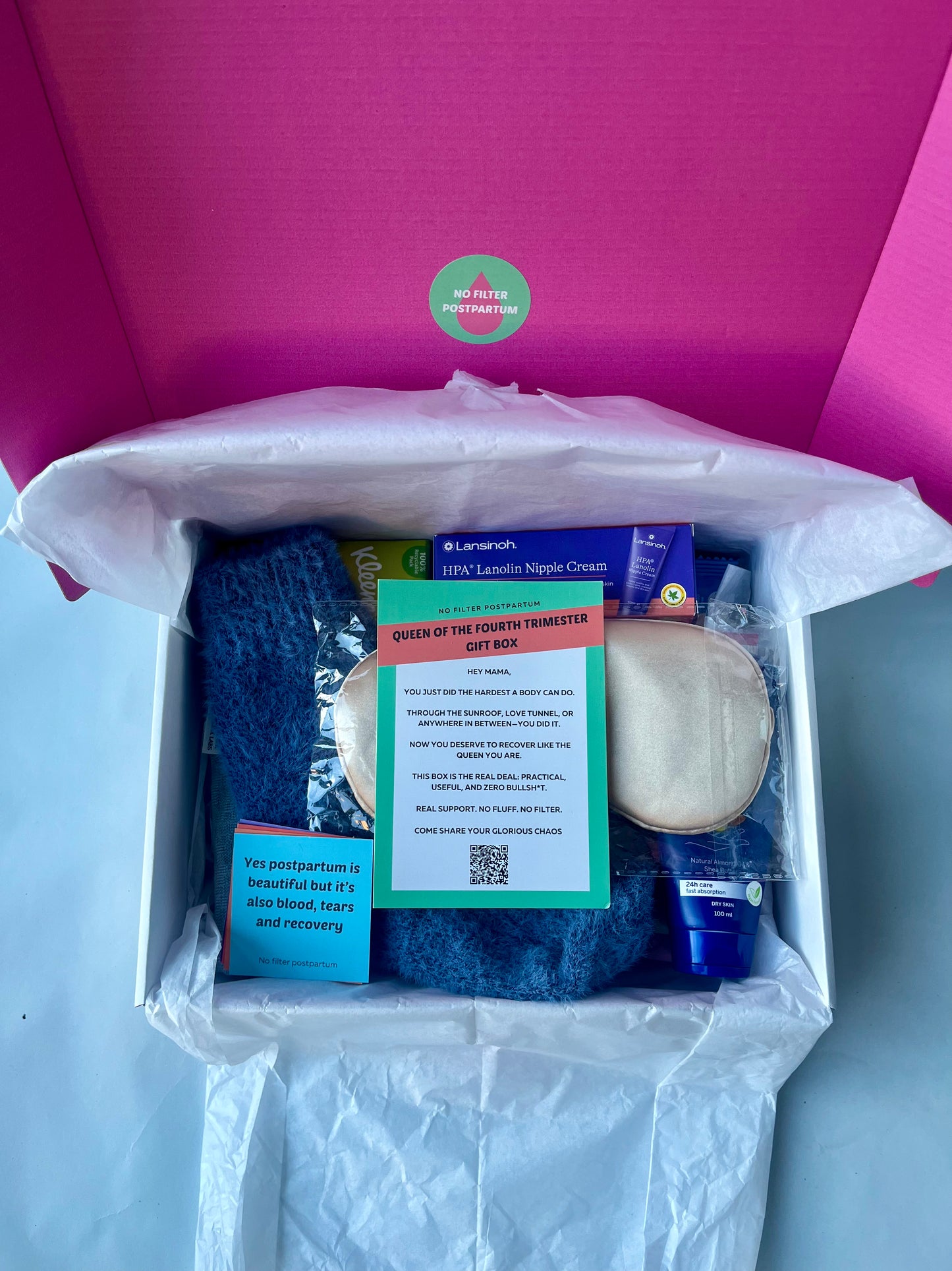 Queen of the Fourth Trimester Postpartum Gift Box